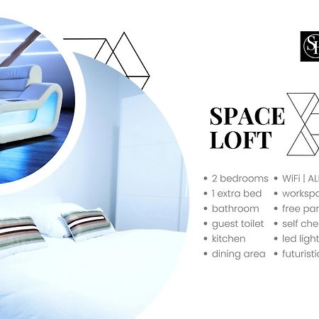 Secret Hideaways Space Loft Wohndesign Auf 2 Etagen L 450M Bis Uni ドゥイスブルグ エクステリア 写真